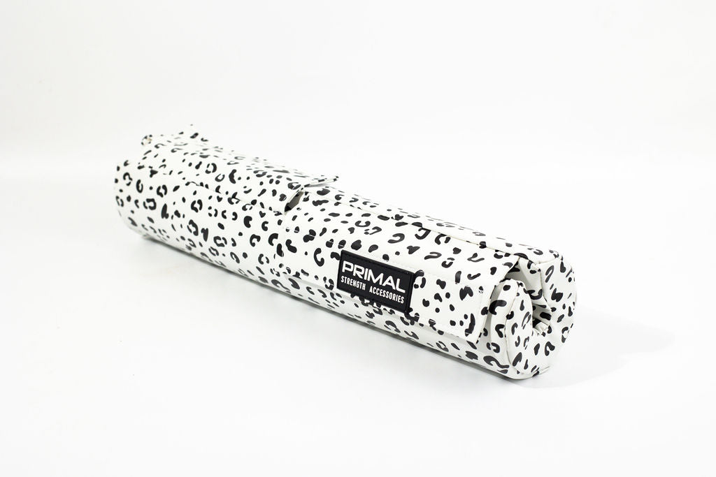 White Leopard - Barbell Pad