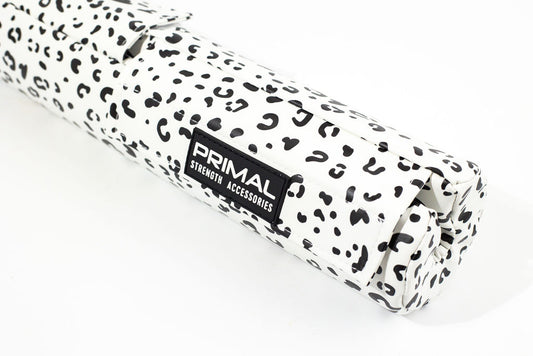 White Leopard - Barbell Pad